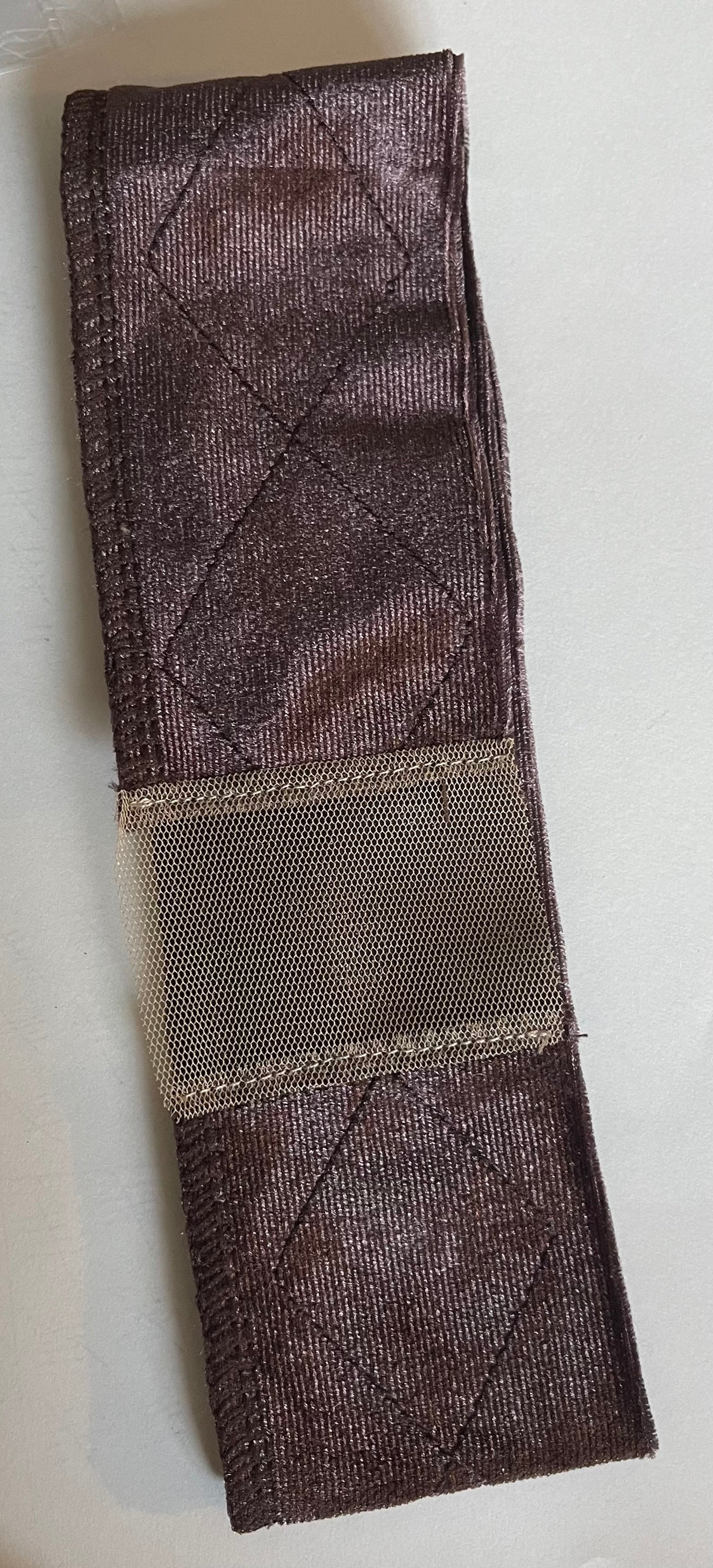 Velvet lace wig grip band