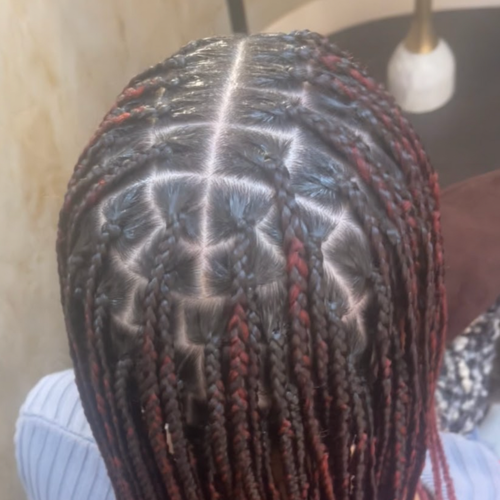 knotless box braids