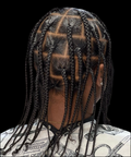 Men's box braids Wash & blow