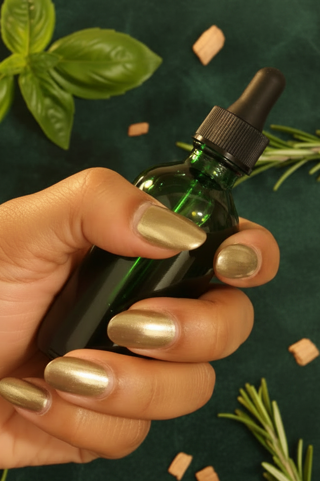 Herbal hair growth oil